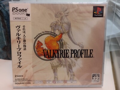 Valkyrie Profile PSOne Books (2005) New Factory Sealed Japan Playstation Import