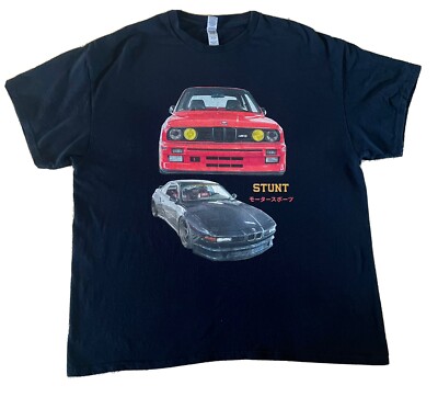 BMW T Shirt XL E30 M3 E31 850i Widebody Car Tee Series 840