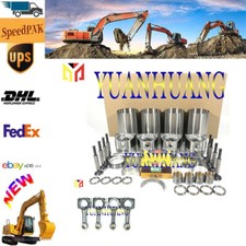 V1702 Engine Rebuild W/ Valve Kit Con Rod For Kubota Kh90 Bobcat 743 733 Tractor