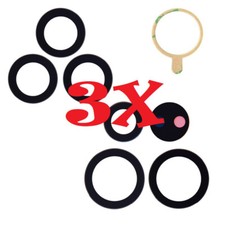 3X Samsung Galaxy S22 Plus Ultra Rear Main Back Camera Glass Lens Cover Adhesive