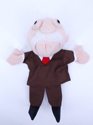 Waldorf The Muppets Plush Hand Puppet Toy RARE Albert Heijn Collectable