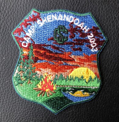 2 Camp Shenandoah 03 05 CS Stonewall Jackson Area Council Boy Scout Camp Patch