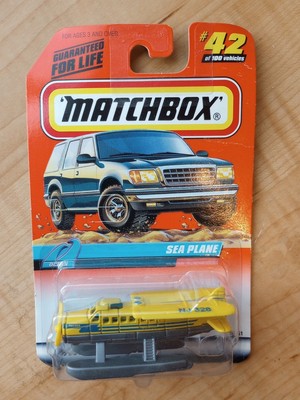 1999 Matchbox Sea Plane mint on card series 9 