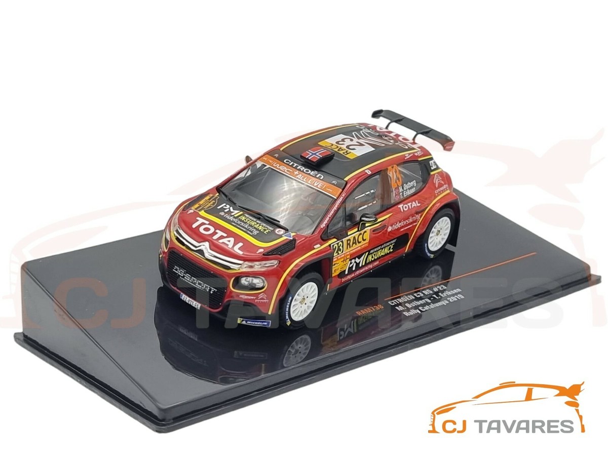 IXO RAM738 CITROEN C3 R5 #23 M. OSTBERG - T. ERIKSEN RALLY