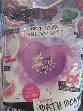 So Bomb DIY Kit Heart Bath Bomb Kit With Surprise, Ages 6 , New