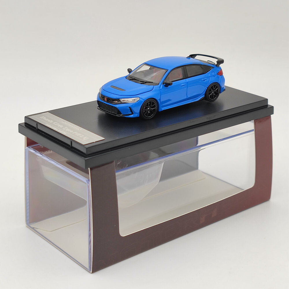 MOTORHELIX 1/64 Racing Blue Type R (FL5) Pearl M85302 Diecast Model Car Limited