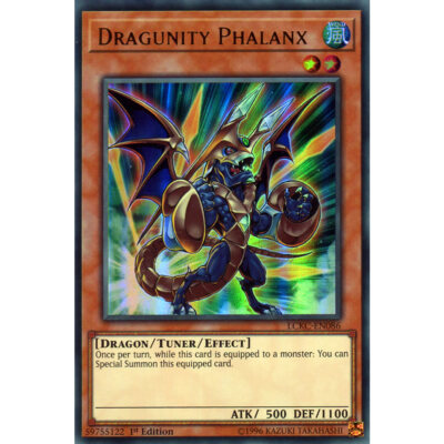 Dragunity Phalanx LCKC-DE086 Yu-Gi-Oh! Karte Ultra Rare 1. Auflage