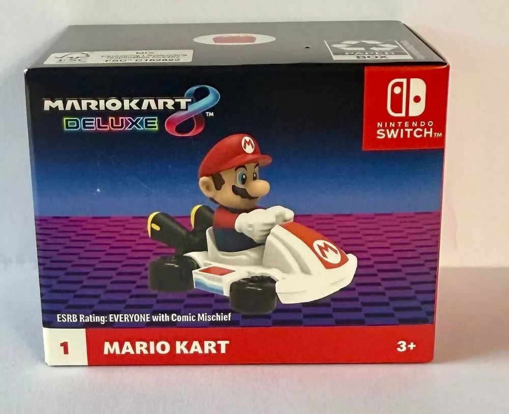 McDonald's 2024 Happy Meal Toy Mario Kart White #1 New In Box