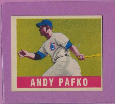 1949 Leaf Andy Pafko #125 Cubs Rookie Card ULTRA HIGH GRADE (OC