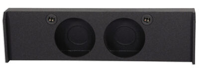 Rockville Dual 10'' Subwoofer Sub Box w/Bedliner For 2009-Up Ford F-150 SuperCrew