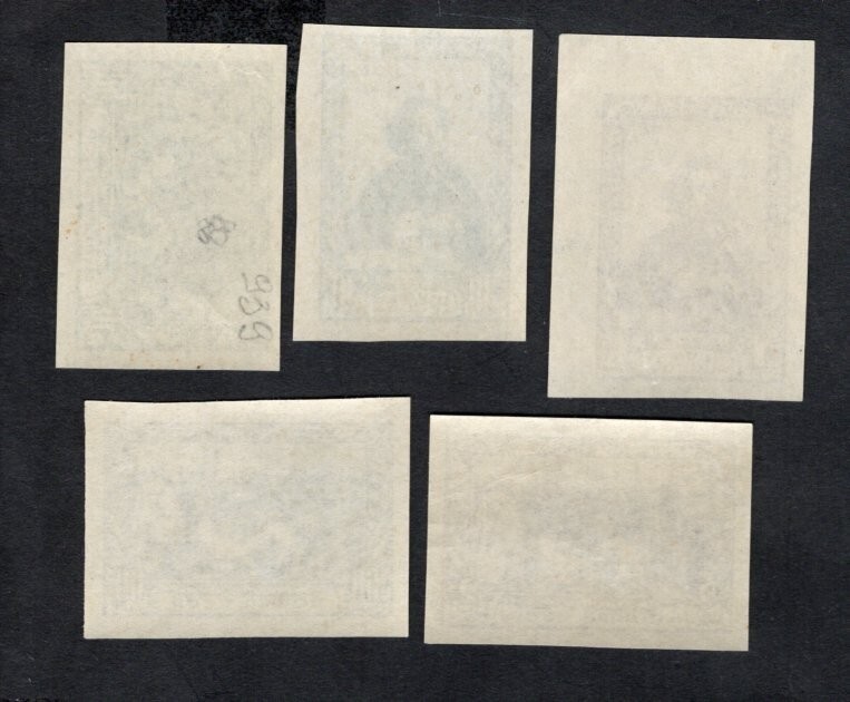 USSR 1944 stamps Zagor#841-845 START22%ONLY MNH CV=34$