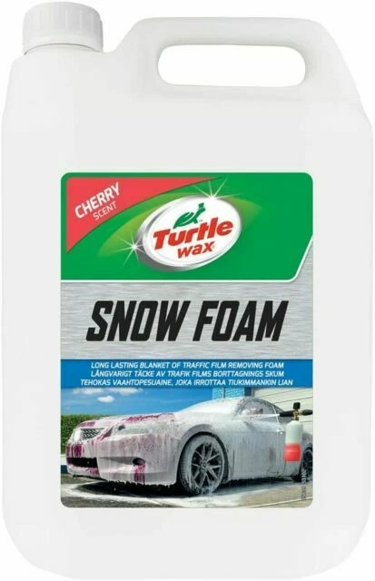 Turtle Wax 53111 Snow Foam Car Shampoo Streak Finish - 5 L