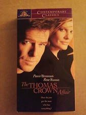 The Thomas Crown Affair [VHS] Pierce Brosnan, Rene Russo, Denis Leary, Ben Gazz