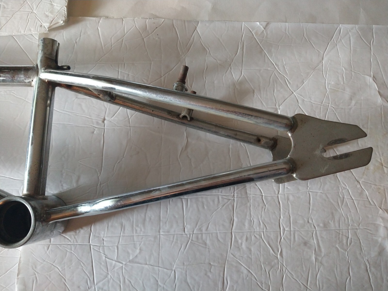 Vintage Mongoose Chrome BMX Old School Bike Frame Good Condition No Reserve eBay