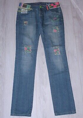 € 119 Desigual Women`s Jeans DENIM IMITED REP Size 26 28 30 NEW