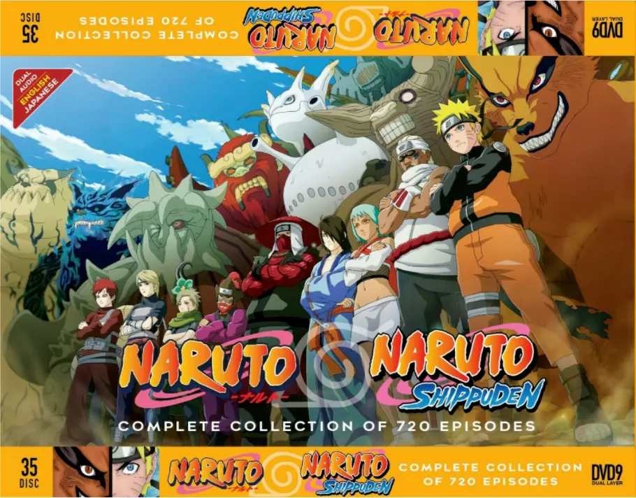 ANIME DVD –NARUTO SHIPPUDEN (Vol.1-220End) ~English Sub