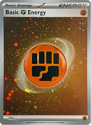 Basic Fighting Energy Pokémon TCG Cards