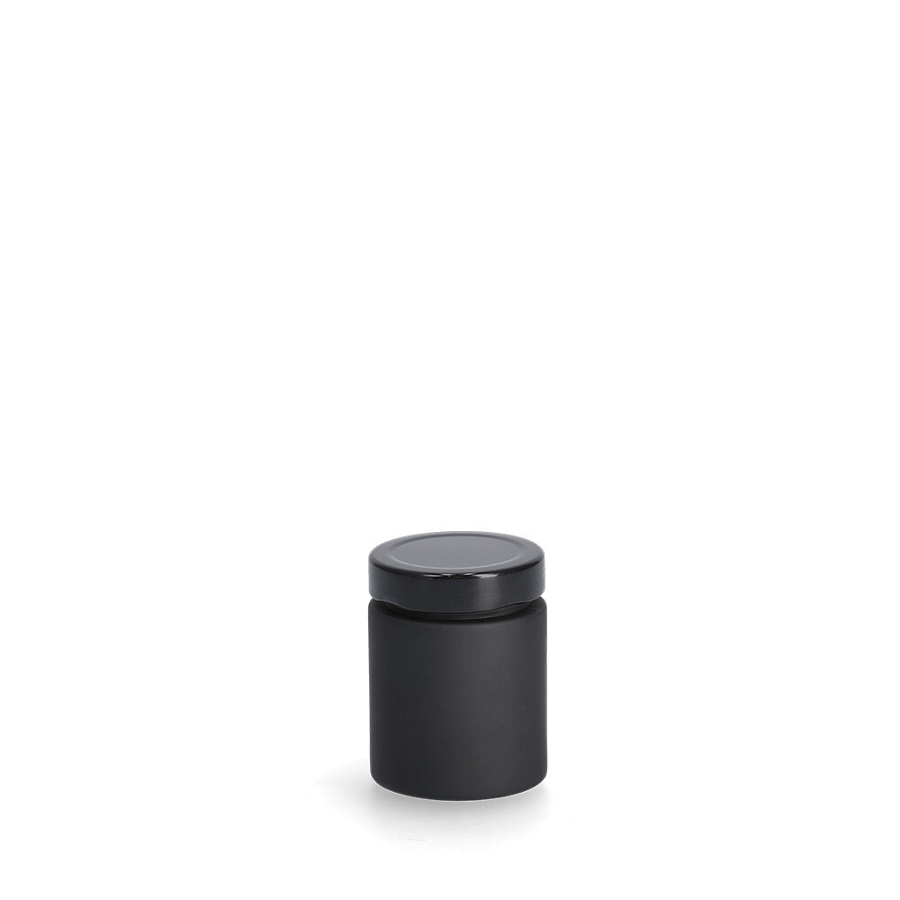 Zeller Present Schwarz Vorratsglas – – Ca.6,1X8,2Cm - Image 2