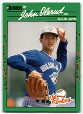 1990 DONRUSS THE ROOKIES JOHN OLERUD TORONTO BLUE JAYS #2