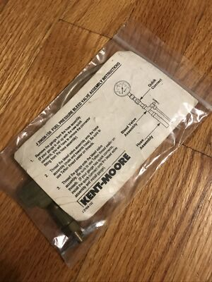 #ad New Kent Moore J 29658 150 Fuel Pressure Relief Bleeder Valve Adapter Tool $35.00