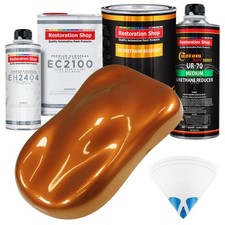 Atomic Orange Pearl Auto Paint Urethane Basecoat Quart Kit European Clear Coat Atomic Orange Pearl Auto Paint Urethane Basecoat Quart Kit European Clear Coat
