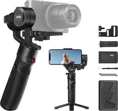 Crane M2 [offiziell] Gimbal Stabilisator, 3-Achsen Stabilisator für Action Kamera, GoPr