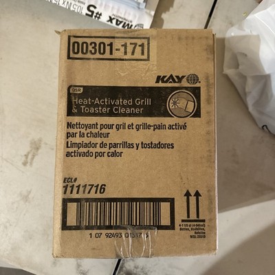 Ecolab Kay Heat-Activated Grill & Toaster Cleaner ~ Case of 4 /946m/ea 00301-171