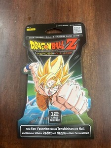 2015 Panini Funimation dragonBallZ Heroes &Villains 12 Card Pack