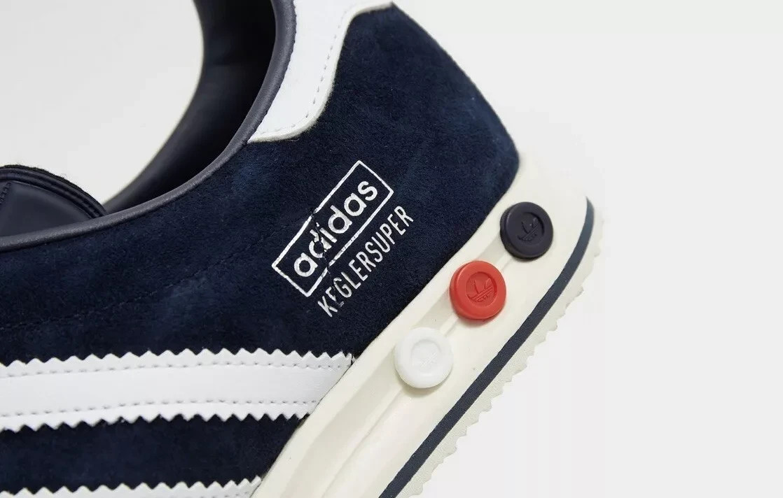 Adidas Originals Kegler Super Navy/White Trainers-ALL SIZES Sneakers-Genuine image 5