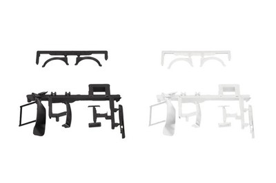 herpa 054997 Zubehörsatz MAN F8 - Dachspoiler, Stoßstange, Windleitecken,Spri...
