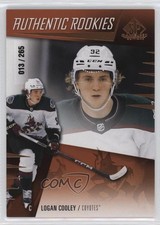 2023 Upper Deck SP Game Used Authentic Rookies Bronze 13/265 Logan Cooley 08gm