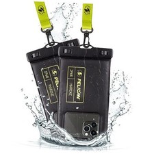 Marine - IP68 Waterproof Phone Pouch Size Floating Waterproof Regular 2 Pack