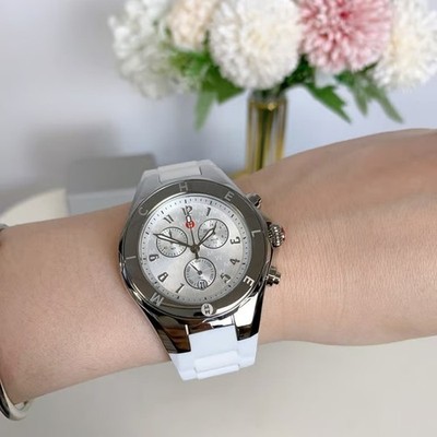 Michele MWW12F000090 Jelly bean Stainless White Women's Watch