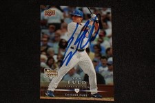SAM FULD 2008 UPPER DECK FIRST EDITION ROOKIE SIGNED AUTOGRAPHED CARD #264 CUBS. rookie card picture