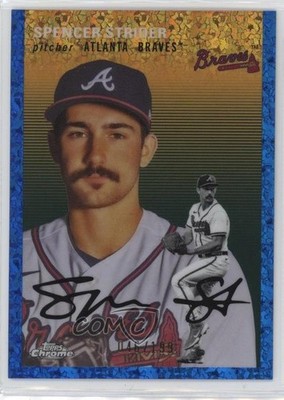 2023 Topps Chrome Platinum Anniversary /199 Spencer Strider #189 10no