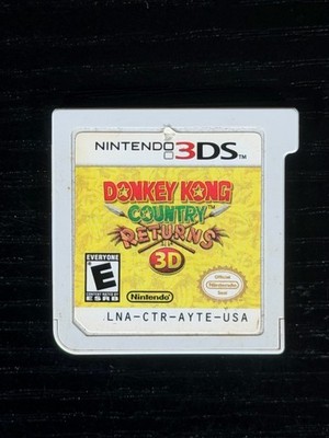 Donkey Kong Country Returns 3D (3DS, 2013) / Cart Only