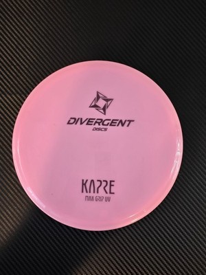 Divergent Discs Kapre - MaxGrip UV Plastic Disc Golf Midrange - Pink