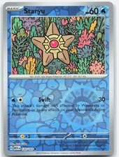 Staryu Reverse Holofoil Common SV: Scarlet & Violet 151 120/165 NM