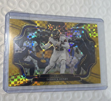Panini 2025 Select Derrick Henry #460 Gold serial/10 Checkerboard Prizm Ravens