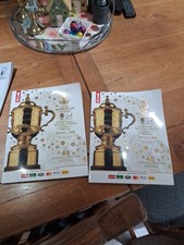 2019 World Cup Programmes