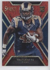 2014 Panini Select Rookies Red Mojo Prizm 6/75 Trey Watts #185 0c2