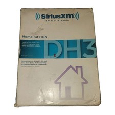 SiriusXM Audiovox SXDH3 Dock  Play Home Kit Satellite Radio Home Dock Entertain