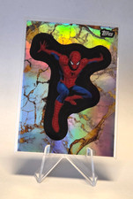 2025 Topps Marvel Comic Book Heroes 1975 Spider-Man Refractor #142