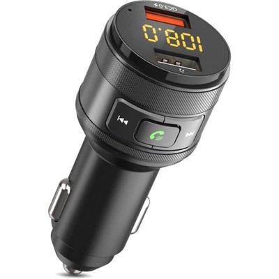 Bluetooth FM Transmitter Auto Freisprecheinrichtung USB2.0 QC3.0 Musik USB Stick