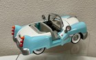 Chevron Car, Della Deluxe No. 27, Baby Blue Convertible, 2001, Doors Open — photo 6