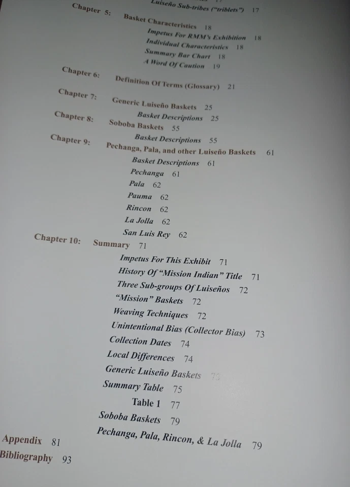 Study of 76 Southern California Luiseno Indian Baskets / SCARCE FOLIO HBDJ ILL - Image 3 of 3