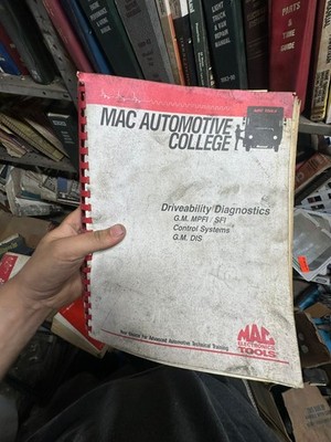 Mac Electronic Tools Automotive College driveability diagnostics