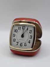 Vintage Westclox Travel Alarm Clock Collectable Made In USA