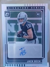 2025 Panini Donruss Optic - Jack Bech Signature Series Autograph #SSH-JB