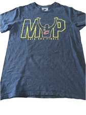 Men s T Shirt Size M MVP 2016 NBA Finals Adidas Go To Tee Short Sleeve Black